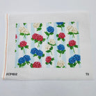 Hydrangea Stripe Canvas - KC Needlepoint