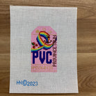 Provincetown Vintage Travel Tag Canvas - KC Needlepoint