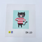 Cattitude Canvas - KC Needlepoint
