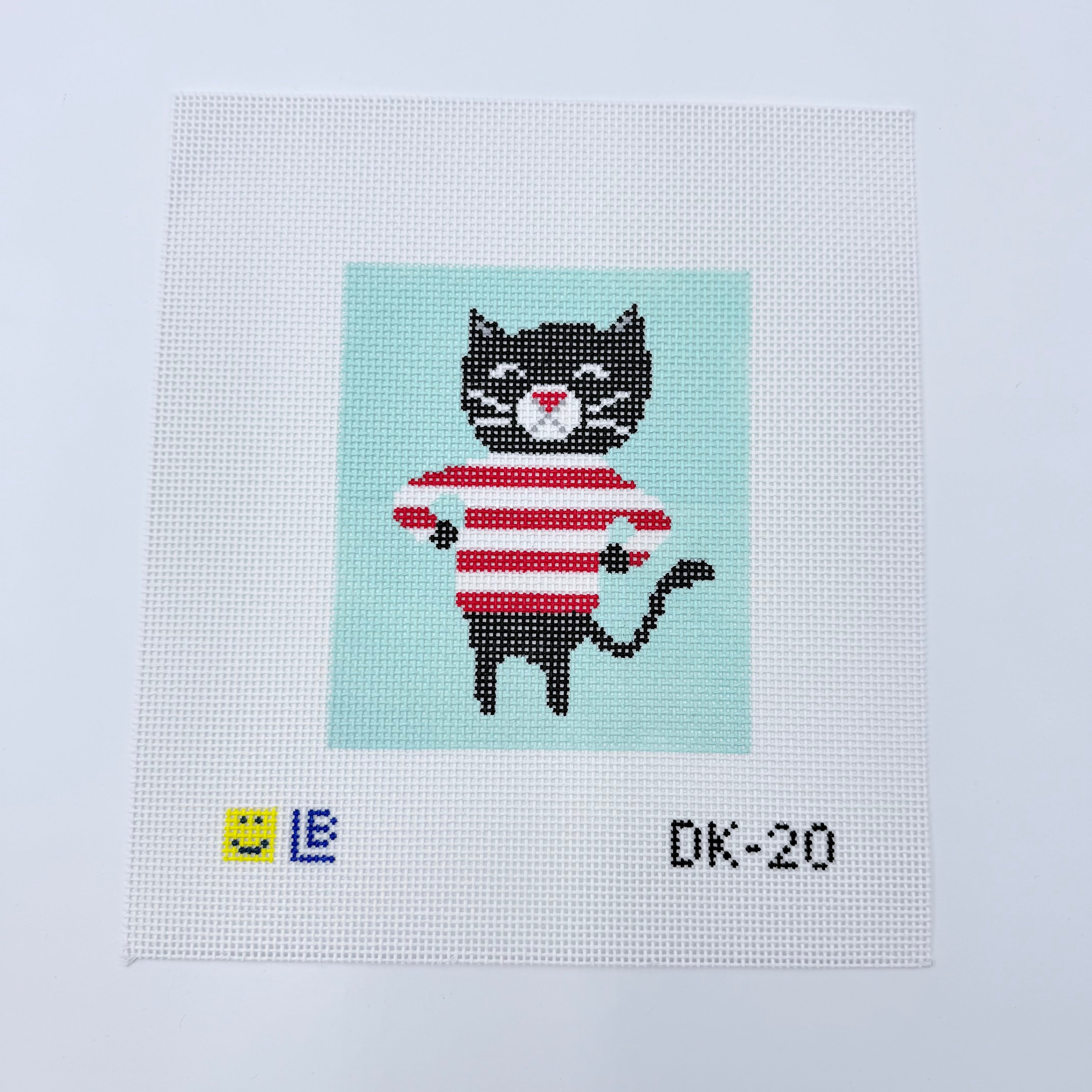 Cattitude Canvas - KC Needlepoint
