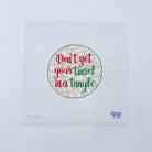 Don't Get Your Tinsel in a Tangle Canvas - KC Needlepoint