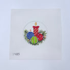 Candle and Ornaments Canvas - KC Needlepoint
