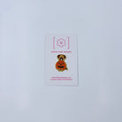 Pug in a Pumpkin Needle Minder - KC Needlepoint