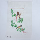 Chickadees Stocking Canvas - KC Needlepoint