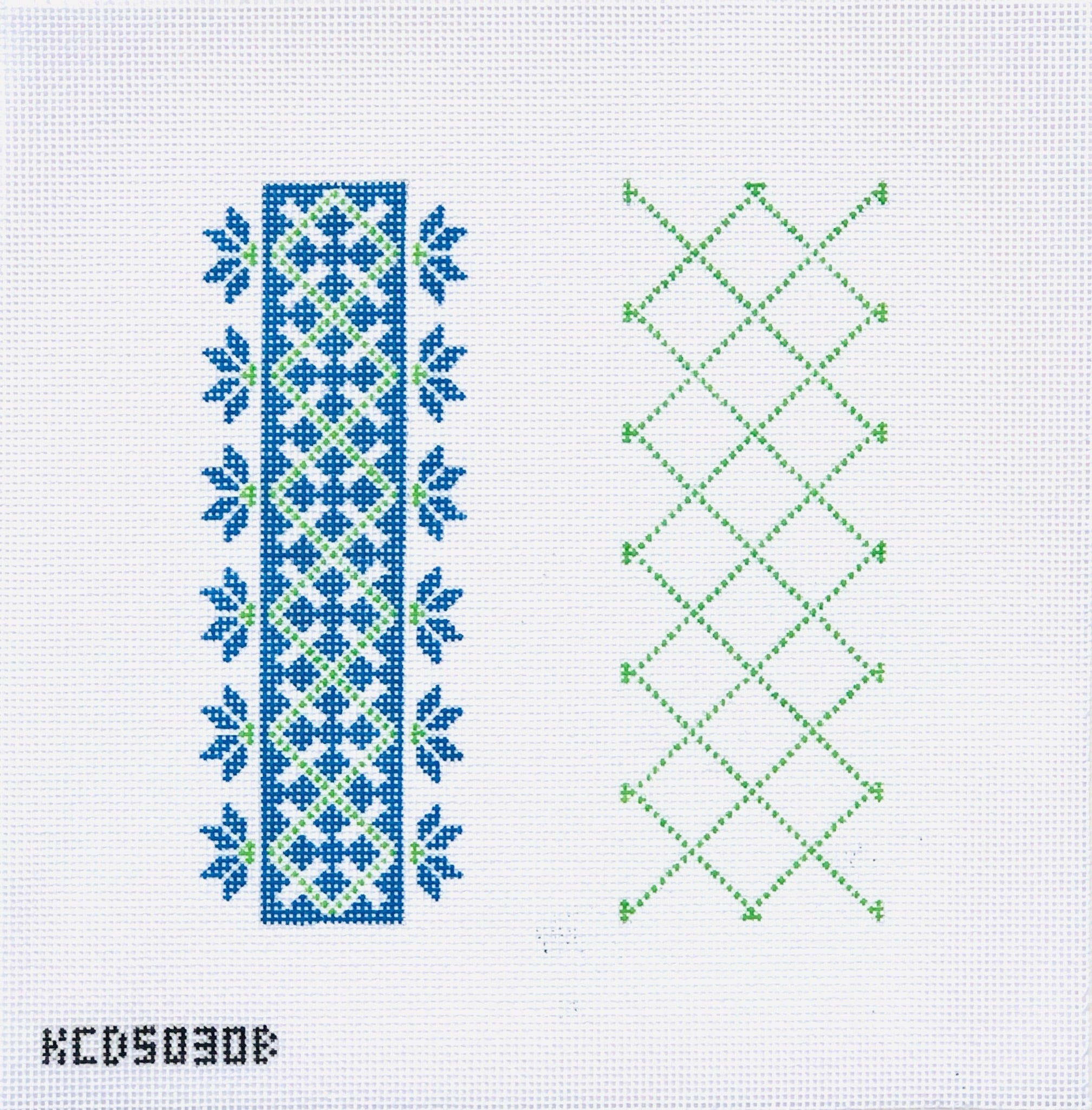 Trellis Eyeglass Case - KC Needlepoint