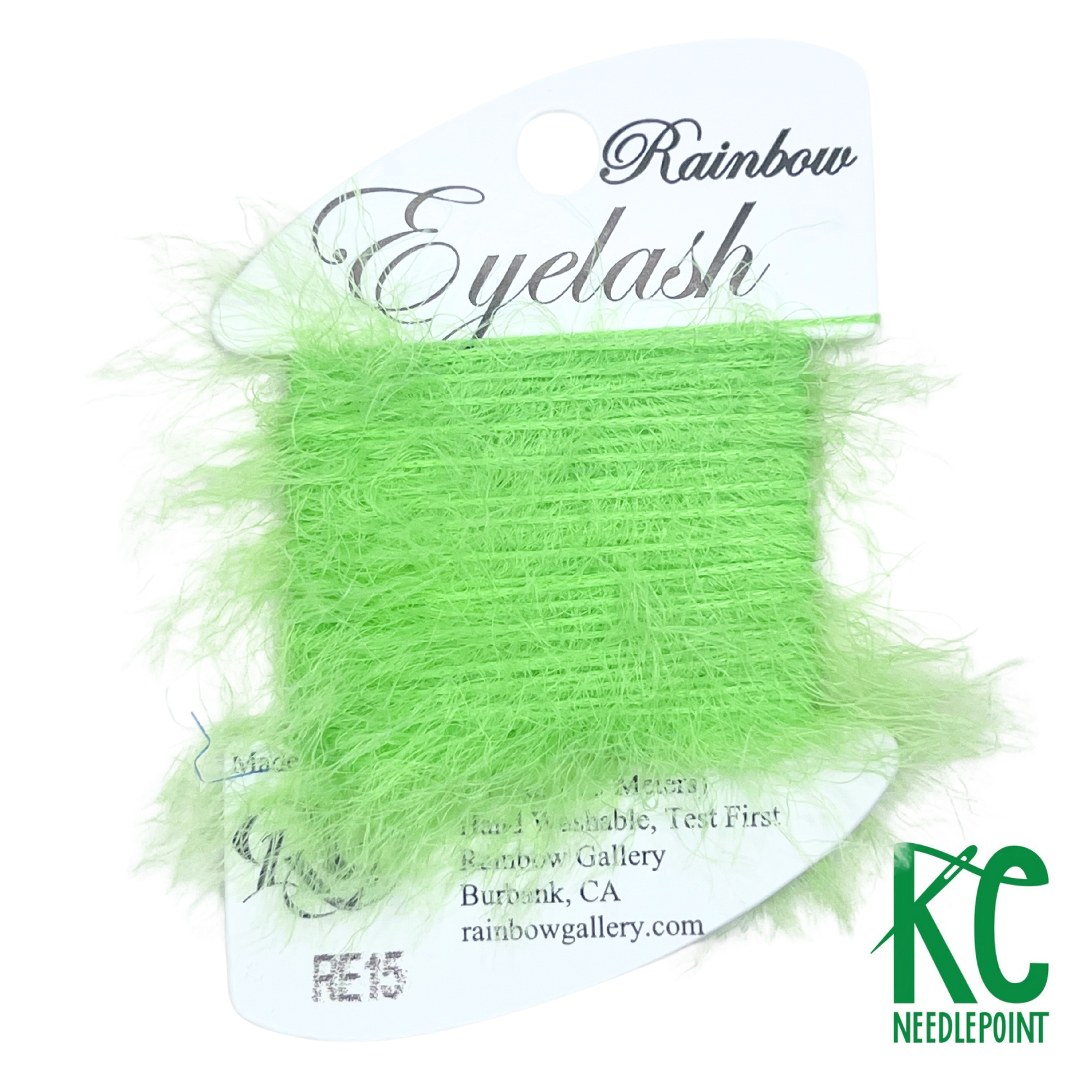 Eyelash RE15 Brght Lime - KC Needlepoint