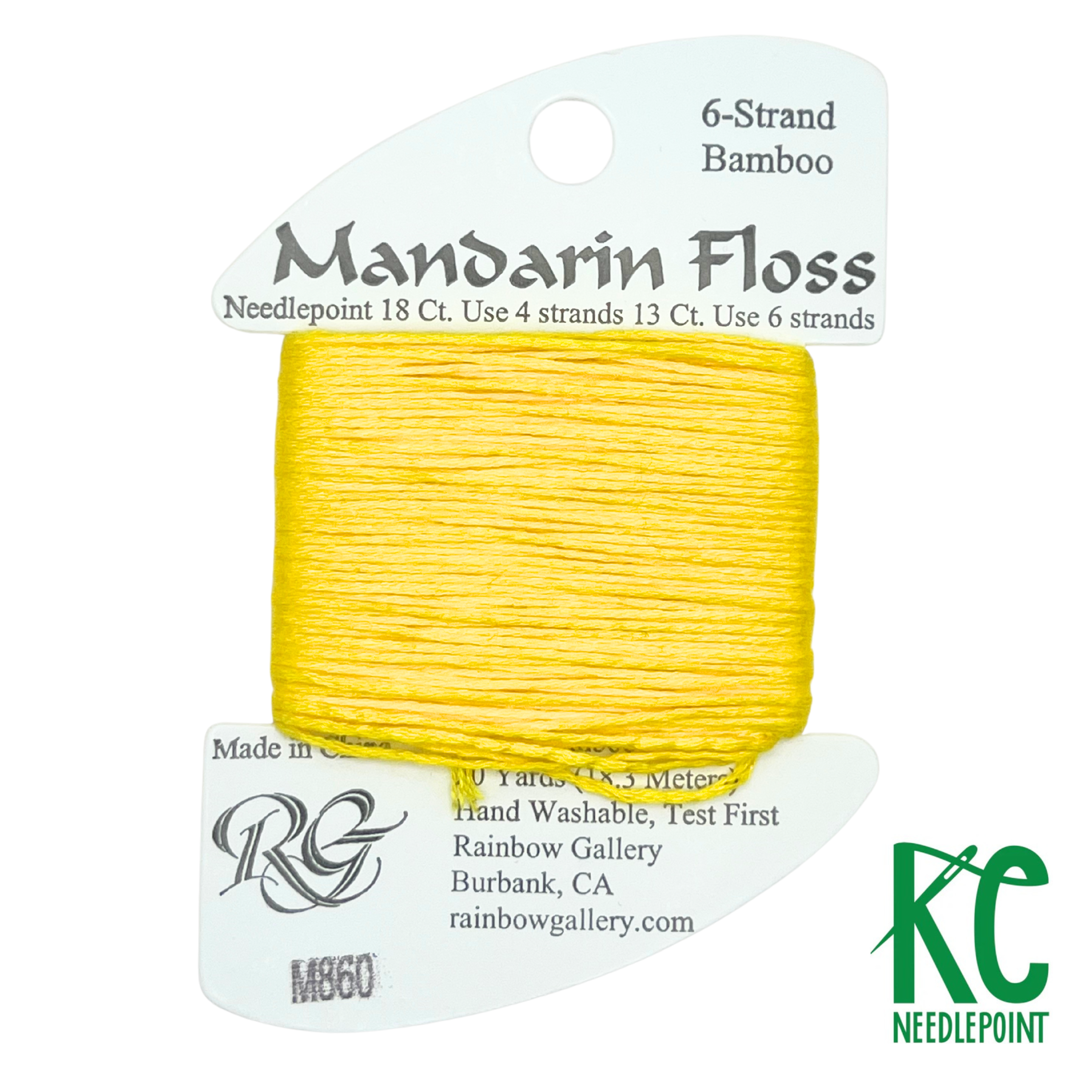 Mandarin Floss M860 Dark Golden Yellow - KC Needlepoint