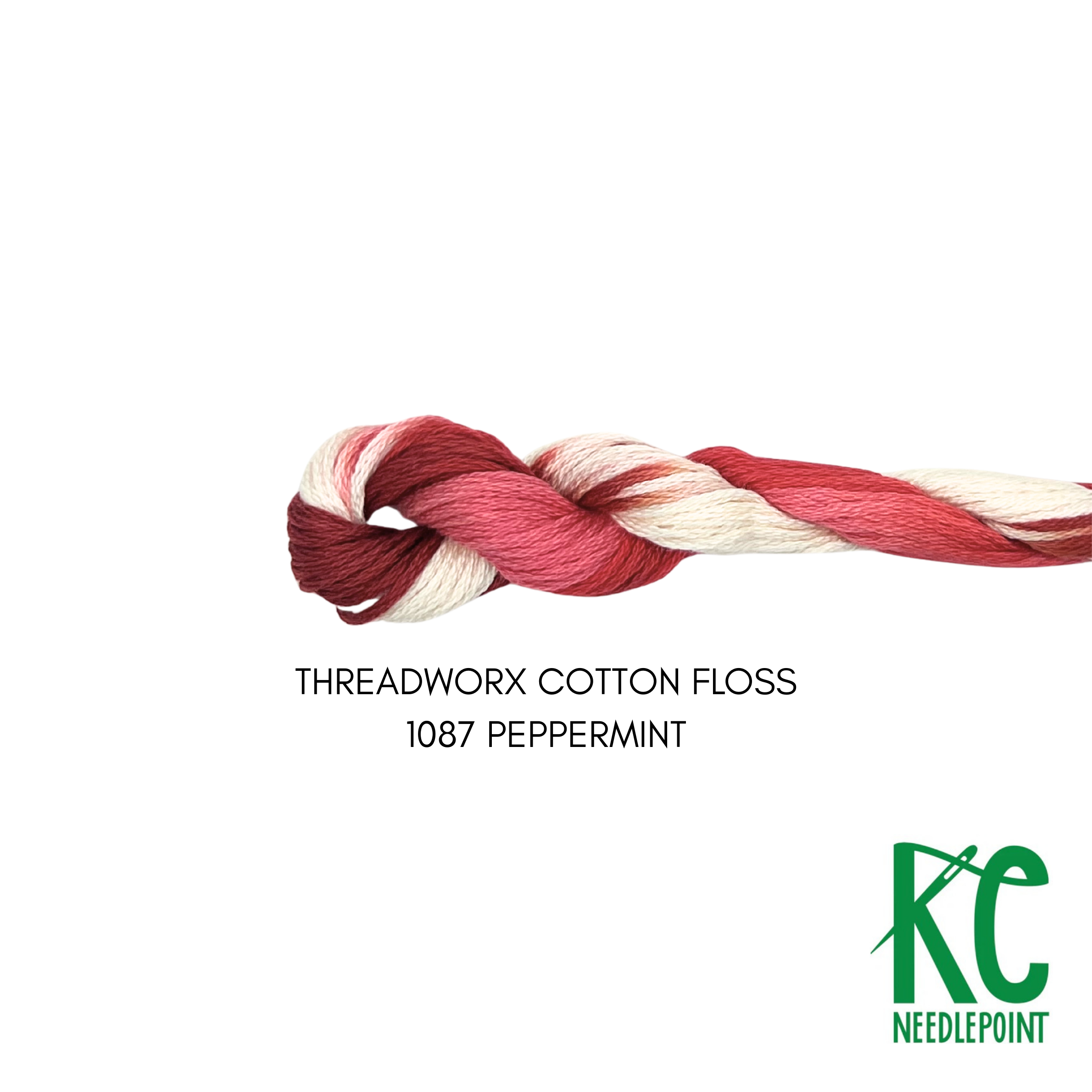 ThreadworX Cotton Floss 1087 Peppermint - KC Needlepoint