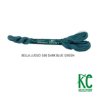 Bella Lusso Merino Wool 588 Dark Blue Green - KC Needlepoint
