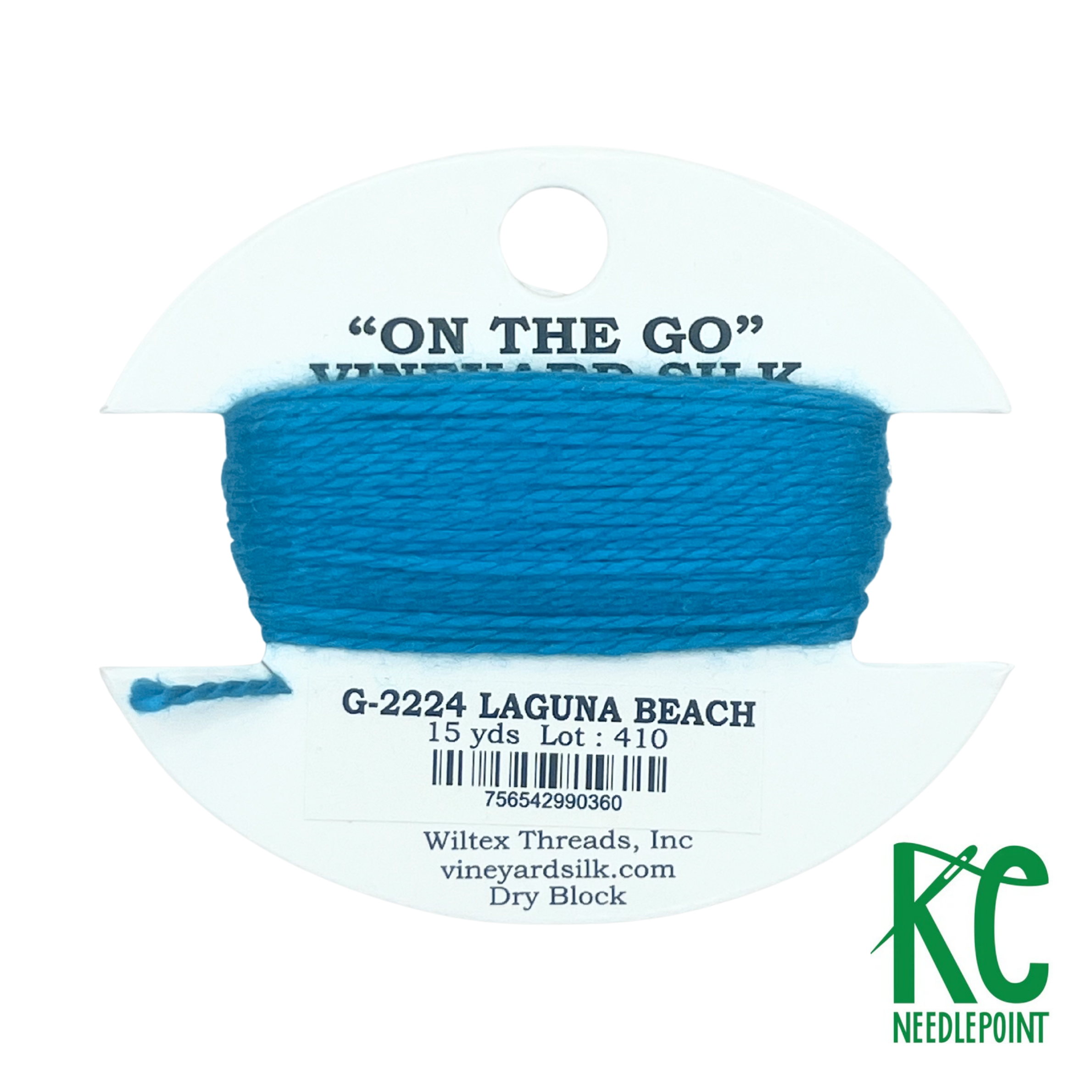 Vineyard Silk Card G2224 Laguna Beach - KC Needlepoint