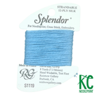Splendor S1119 Lightest Electric Blue - KC Needlepoint