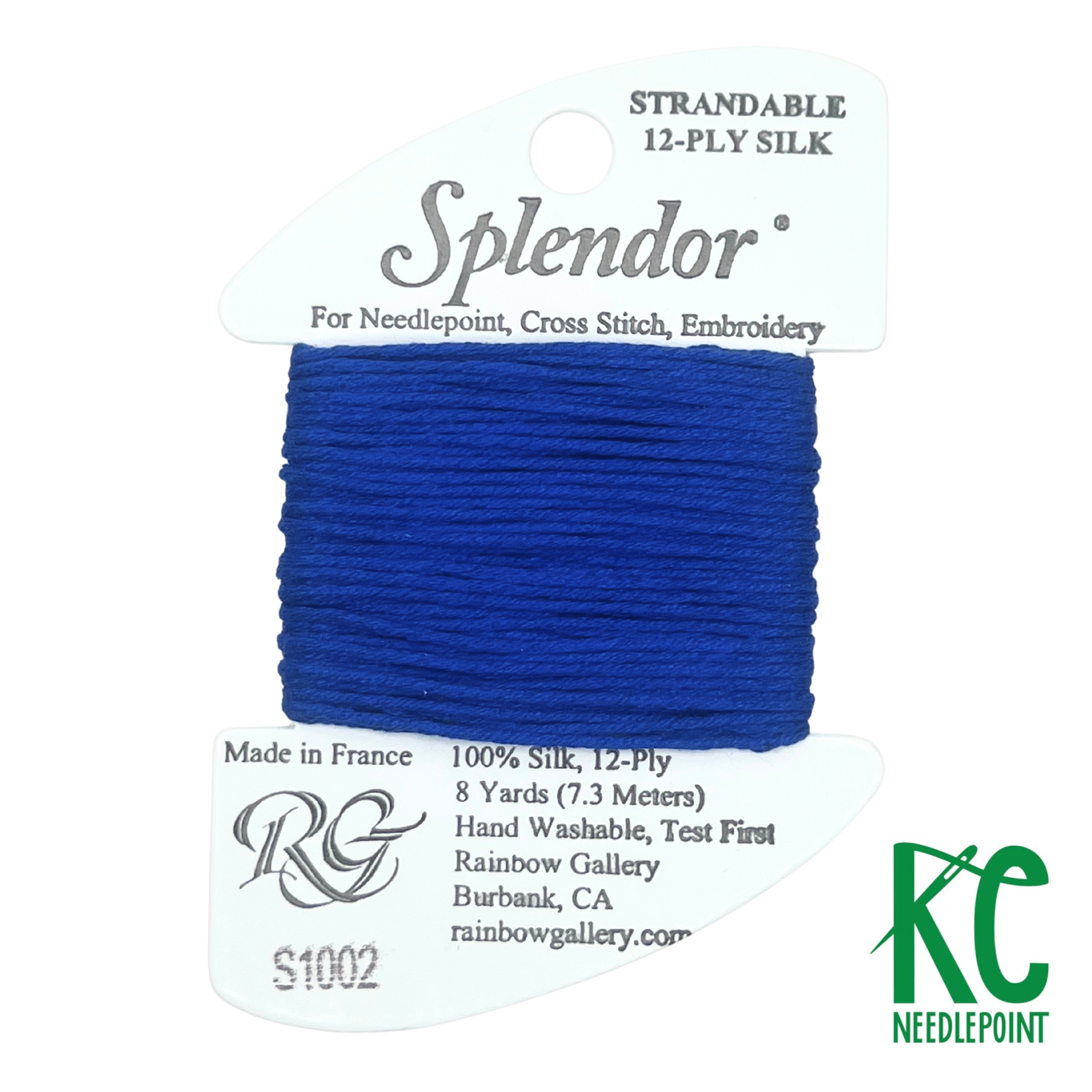 Splendor S1002 Medium Royal Blue - KC Needlepoint