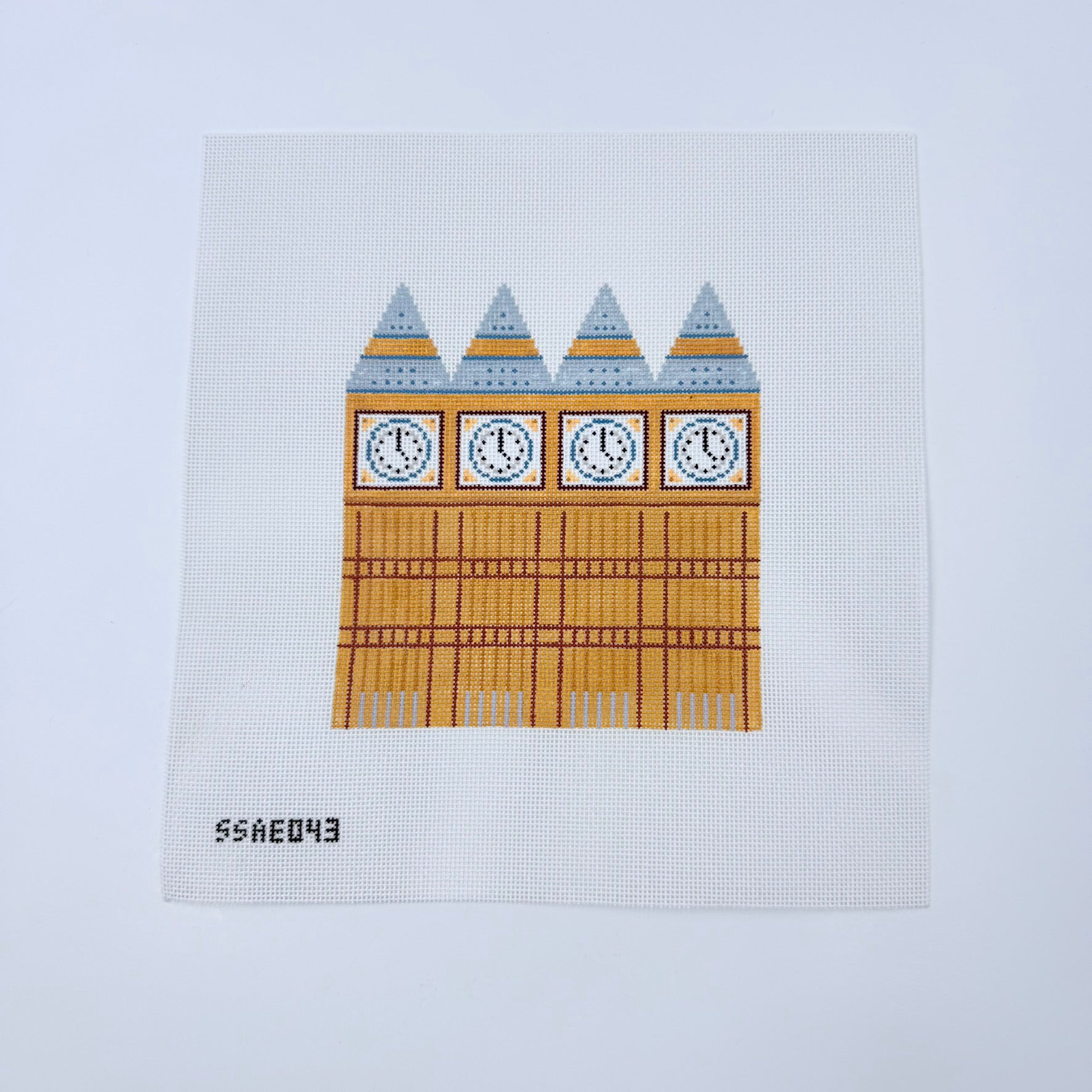 3D Big Ben Needlepoint Canvas - KC Needlepoint