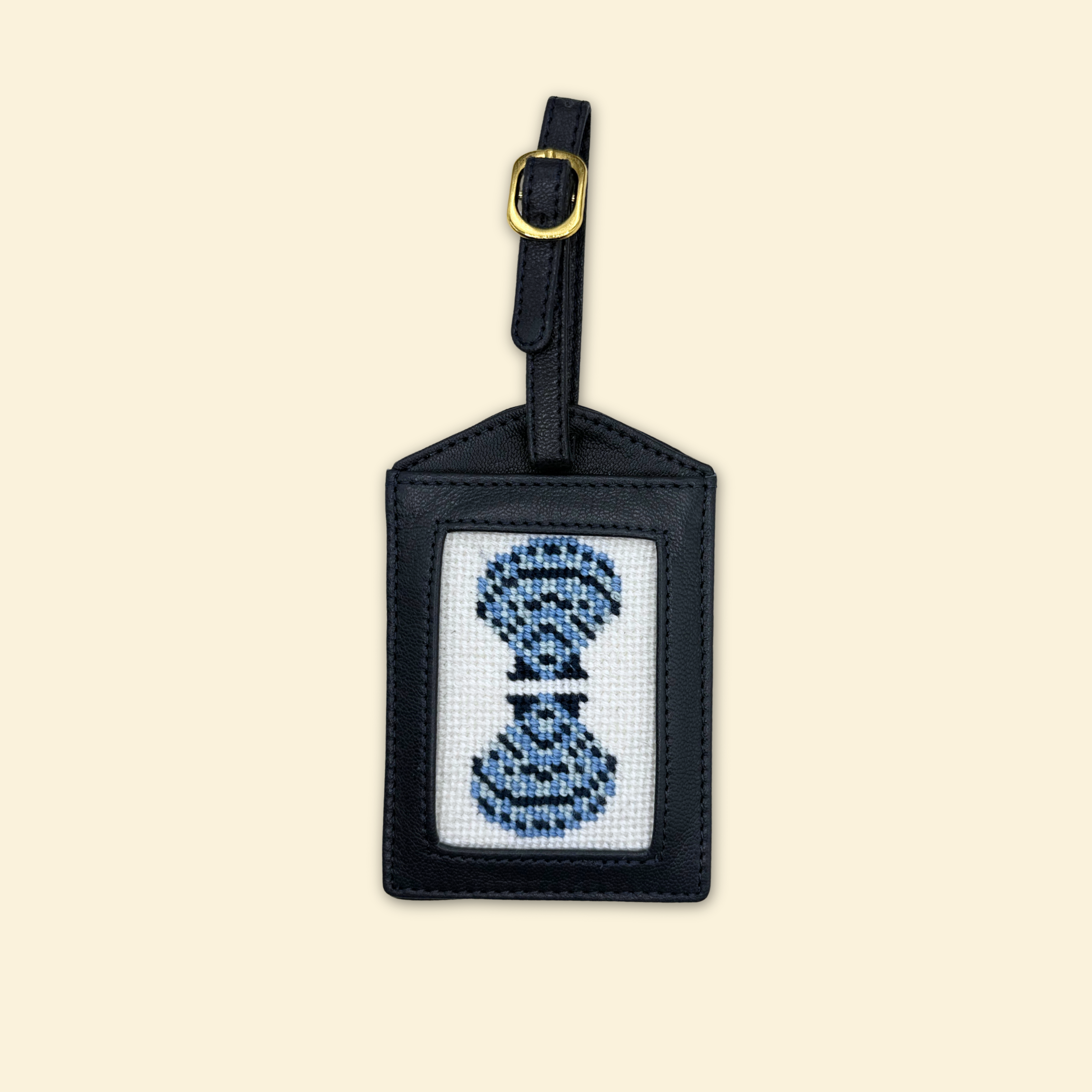 Scallops in the Sky Bag/Luggage Tag Kit - KC Needlepoint