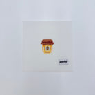 Honey Jar Mini Canvas - KC Needlepoint