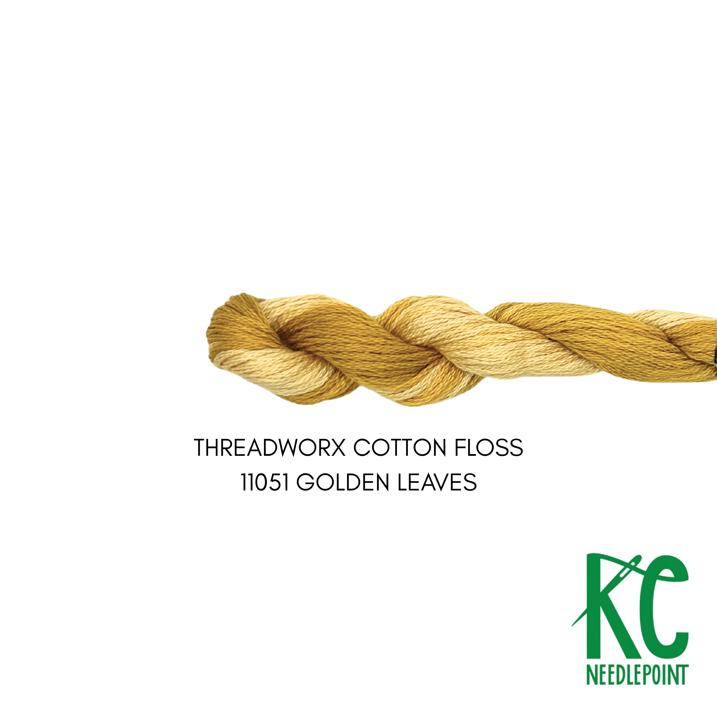 ThreadworX Cotton Floss 11051 Golden Leaves - KC Needlepoint