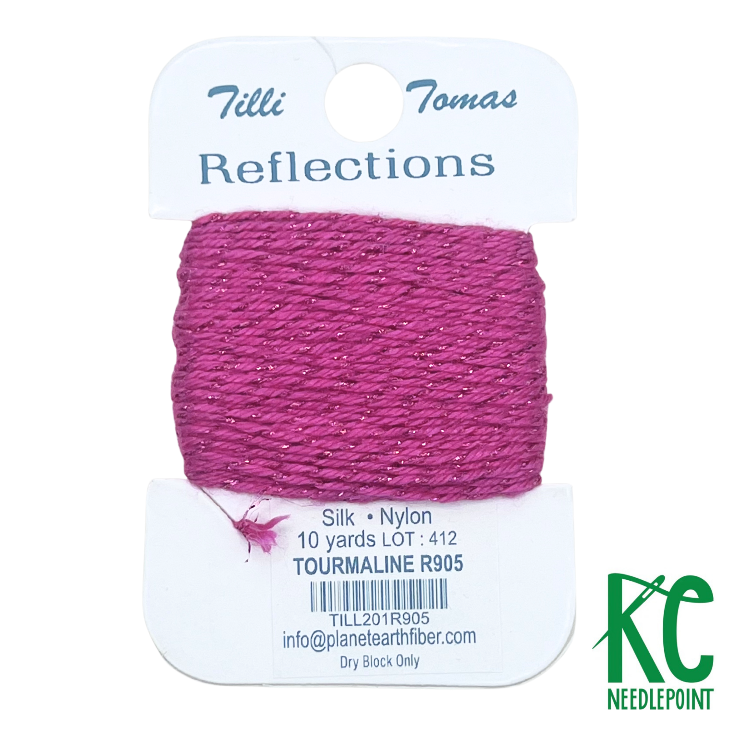 Reflections Card 905 Tourmaline - KC Needlepoint