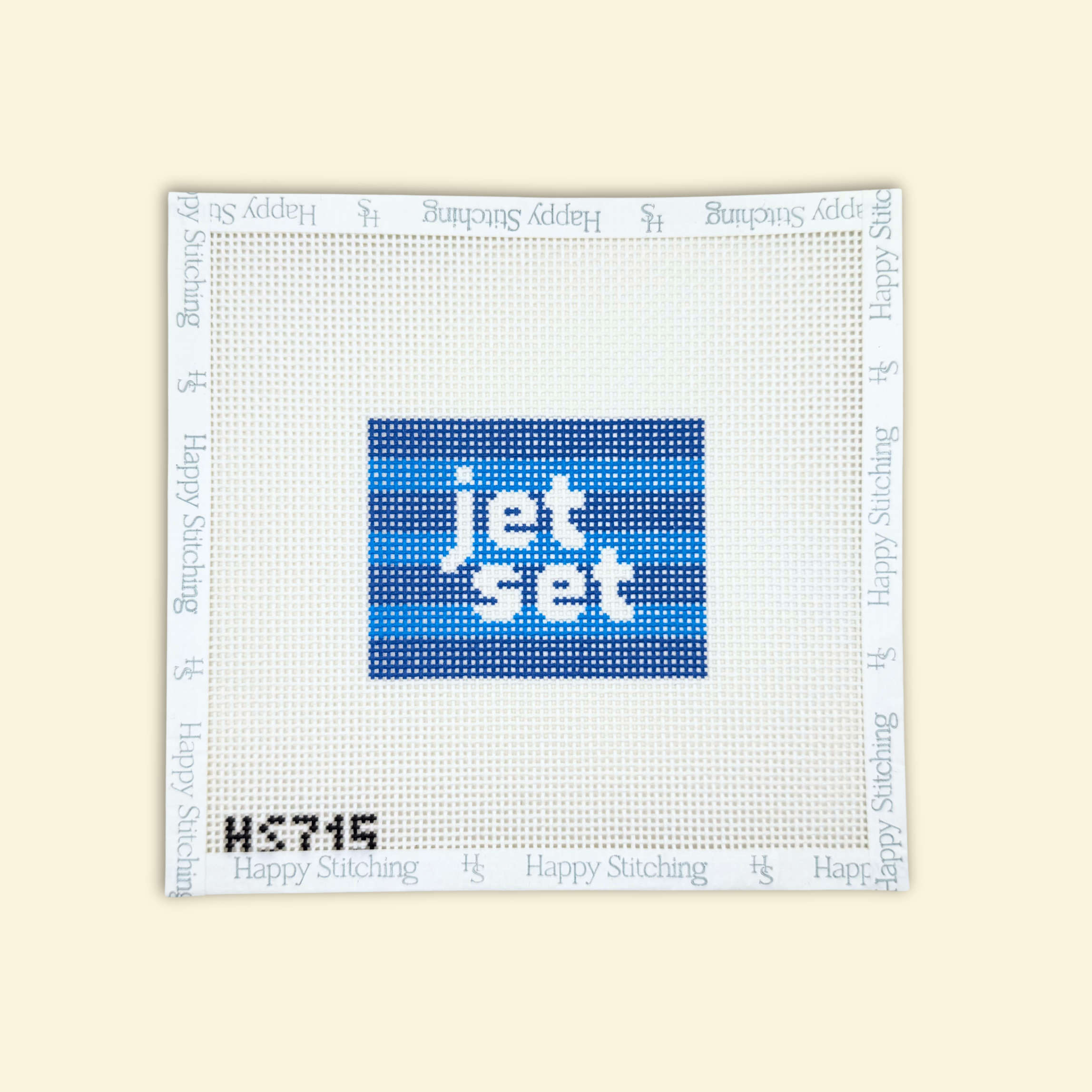 Jet Set Bag/Luggage Tag Kit - KC Needlepoint