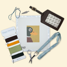 The Traveling Drake Bag/Luggage Tag Kit - KC Needlepoint