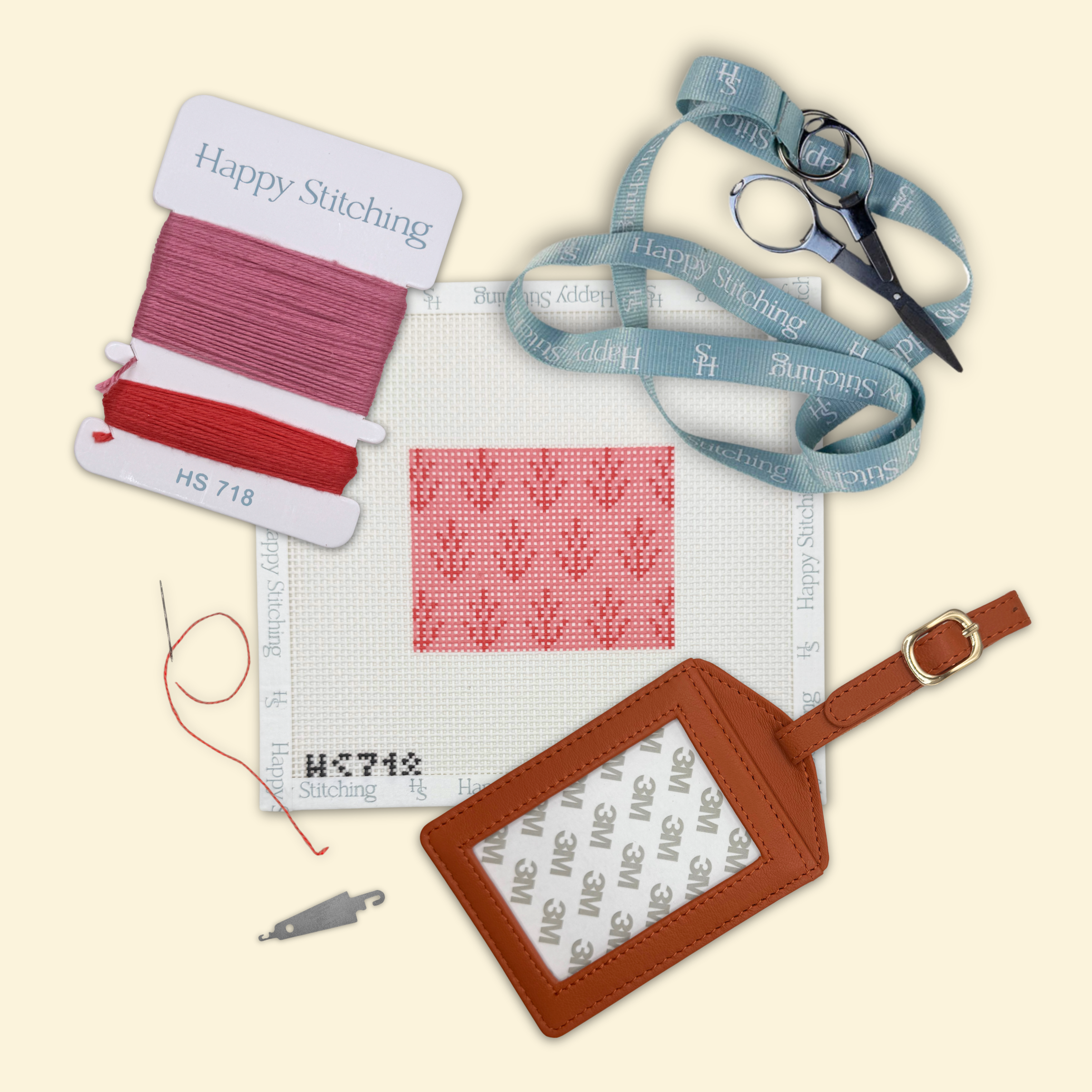 Reef Reverie Bag/Luggage Tag Kit - KC Needlepoint