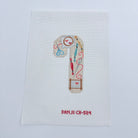 Needlepoint Candy Cane Canvas - KC Needlepoint