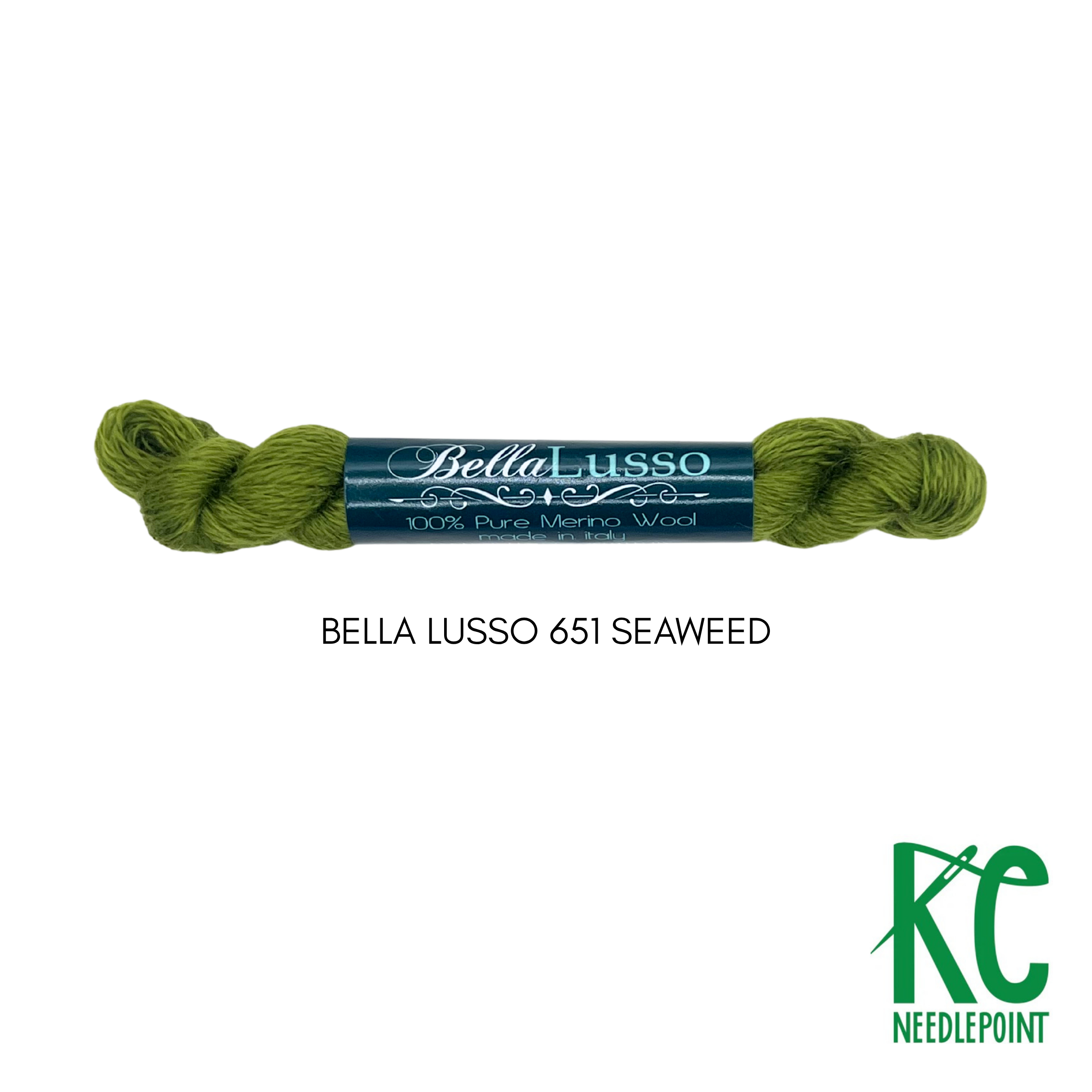 Bella Lusso Merino Wool 651 Seaweed - KC Needlepoint