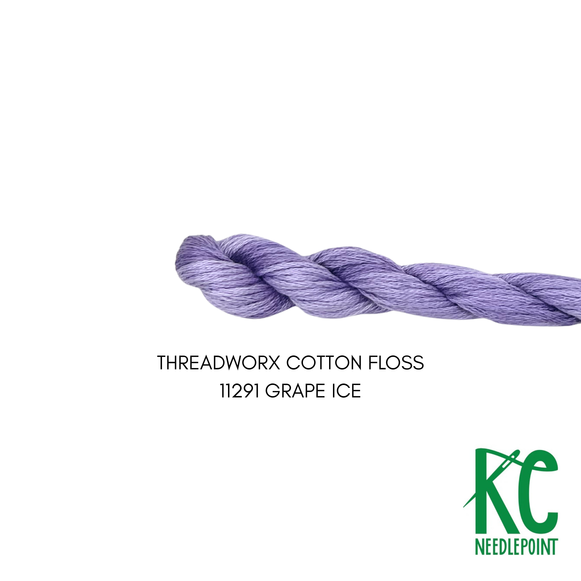 ThreadworX Cotton Floss 11291 Grape Ice - KC Needlepoint