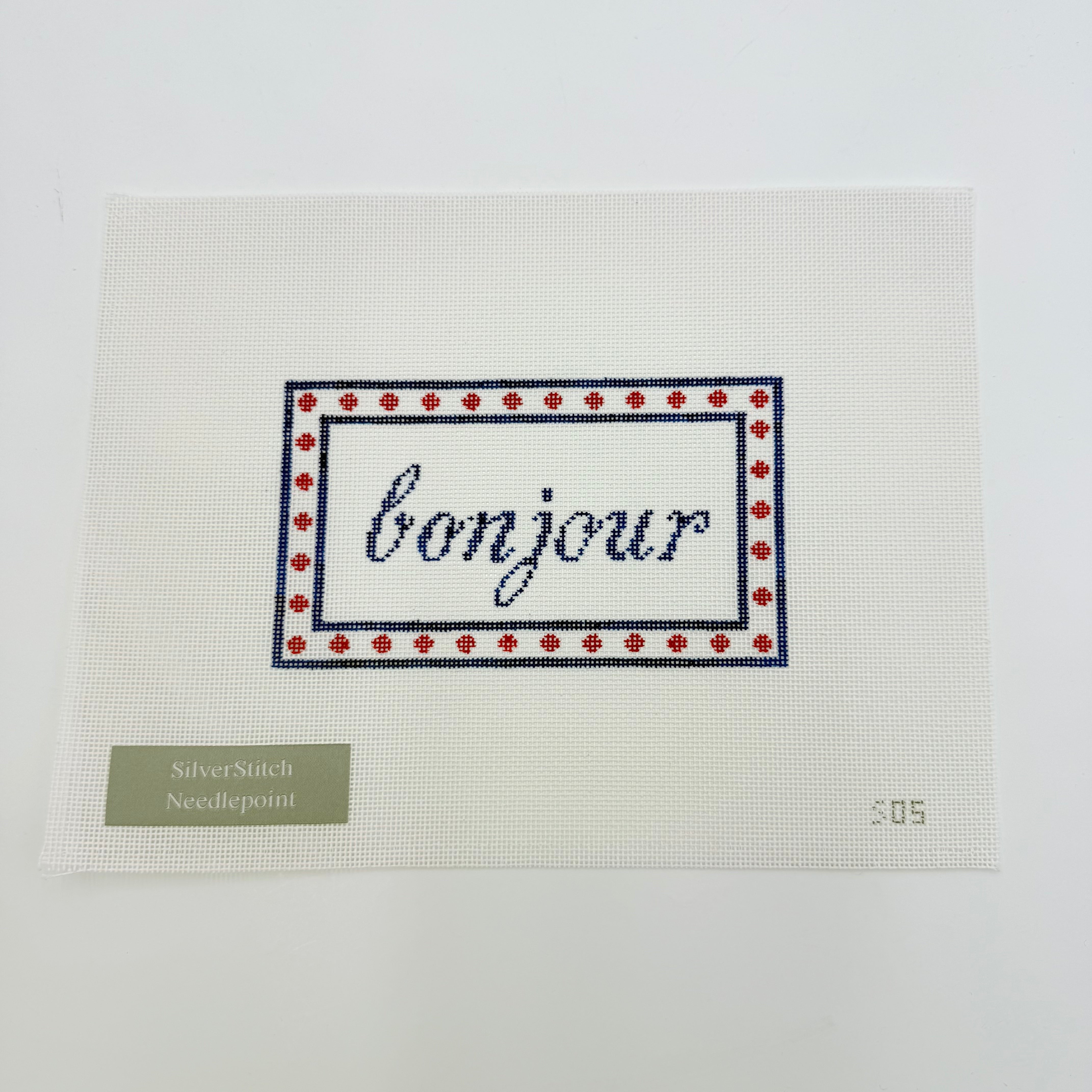 Bonjour Canvas - KC Needlepoint
