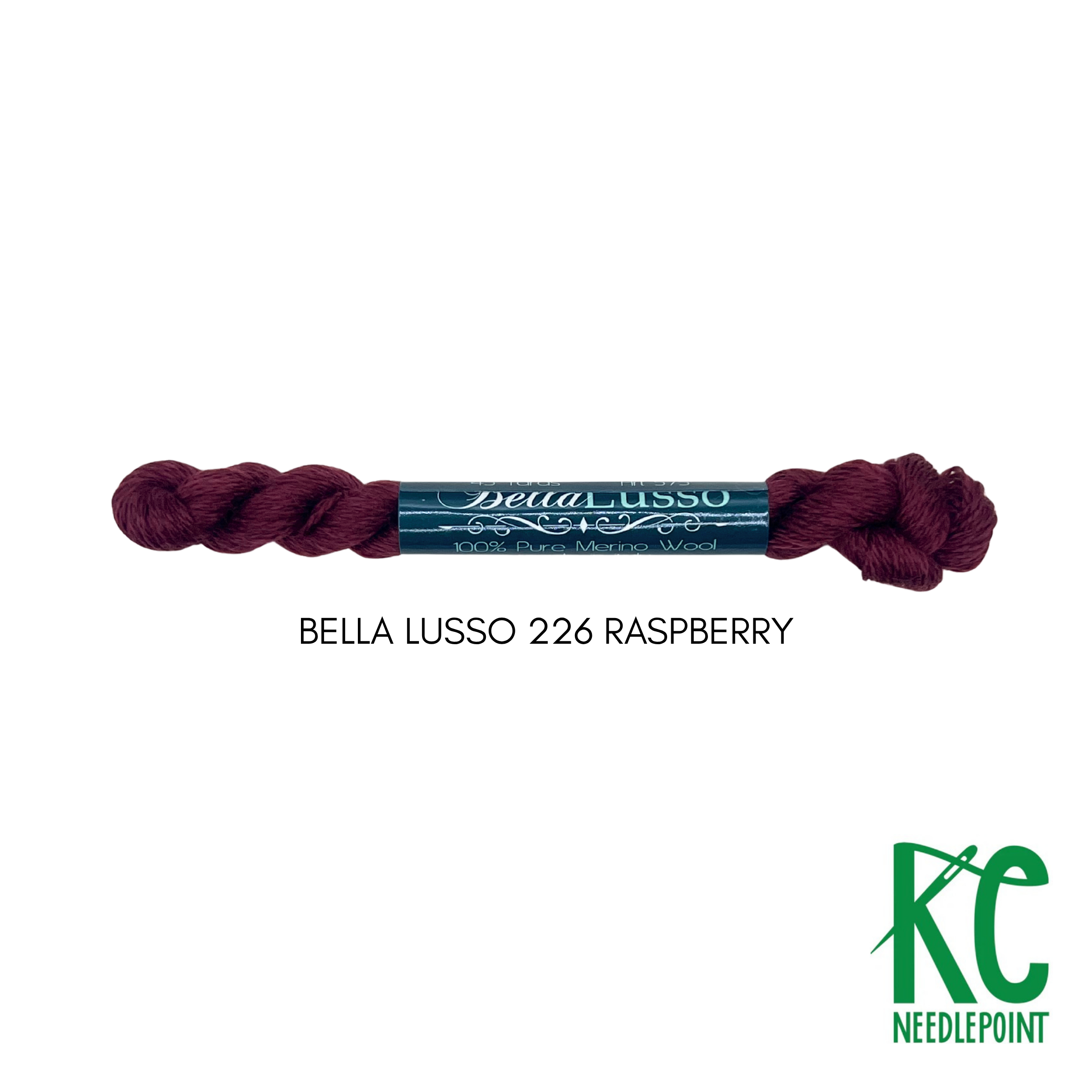 Bella Lusso Merino Wool 226 Raspberry - KC Needlepoint