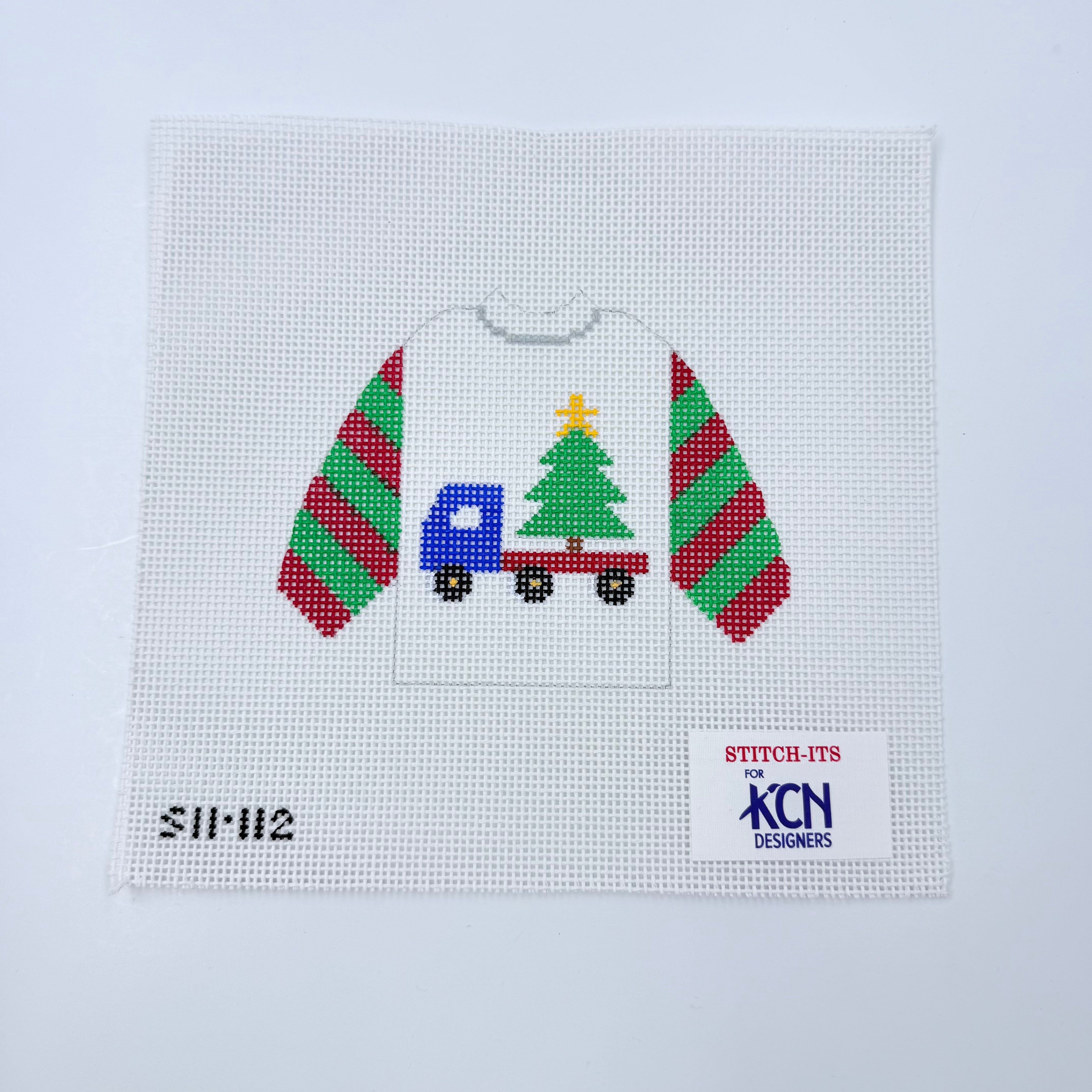 Truck Pullover - KC Needlepoint