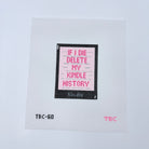 Kindle History Canvas - KC Needlepoint