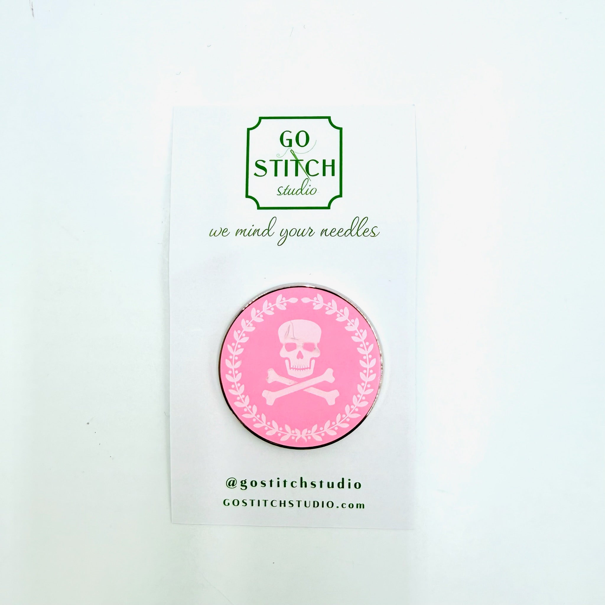 Jolly Roger Needle Minder - KC Needlepoint