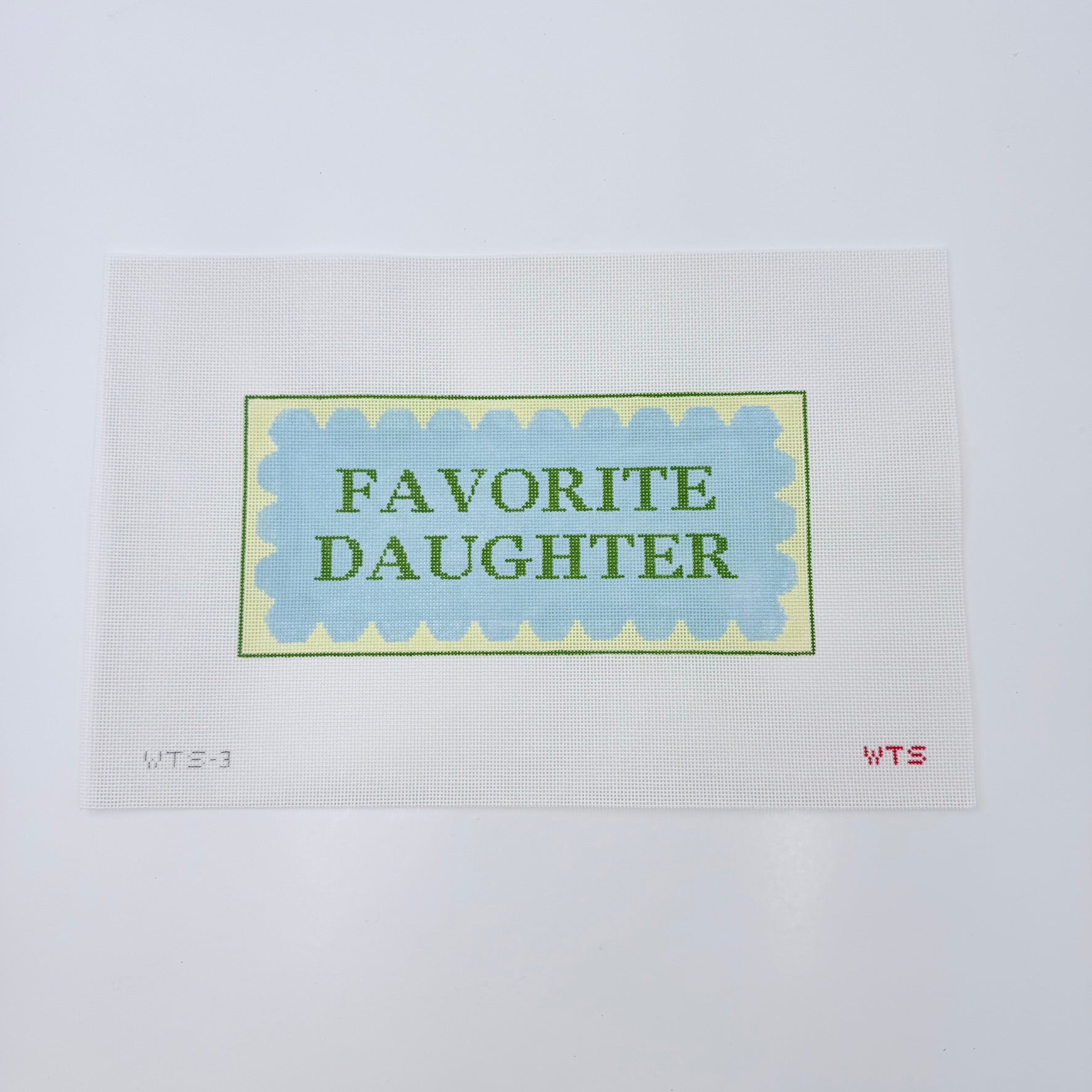 Favorite Daughter Canvas - KC Needlepoint