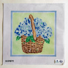 Hydrangea Pillow Canvas - KC Needlepoint