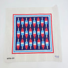 Large Rocket Pop Square Canvas - KC Needlepoint