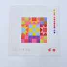 Yellow and Blue Patchwork Square Canvas - KC Needlepoint