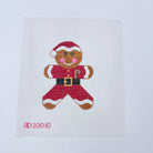 Santa Gingerbread Canvas - KC Needlepoint