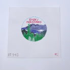 Smoky Mountains Travel Round Canvas - KC Needlepoint