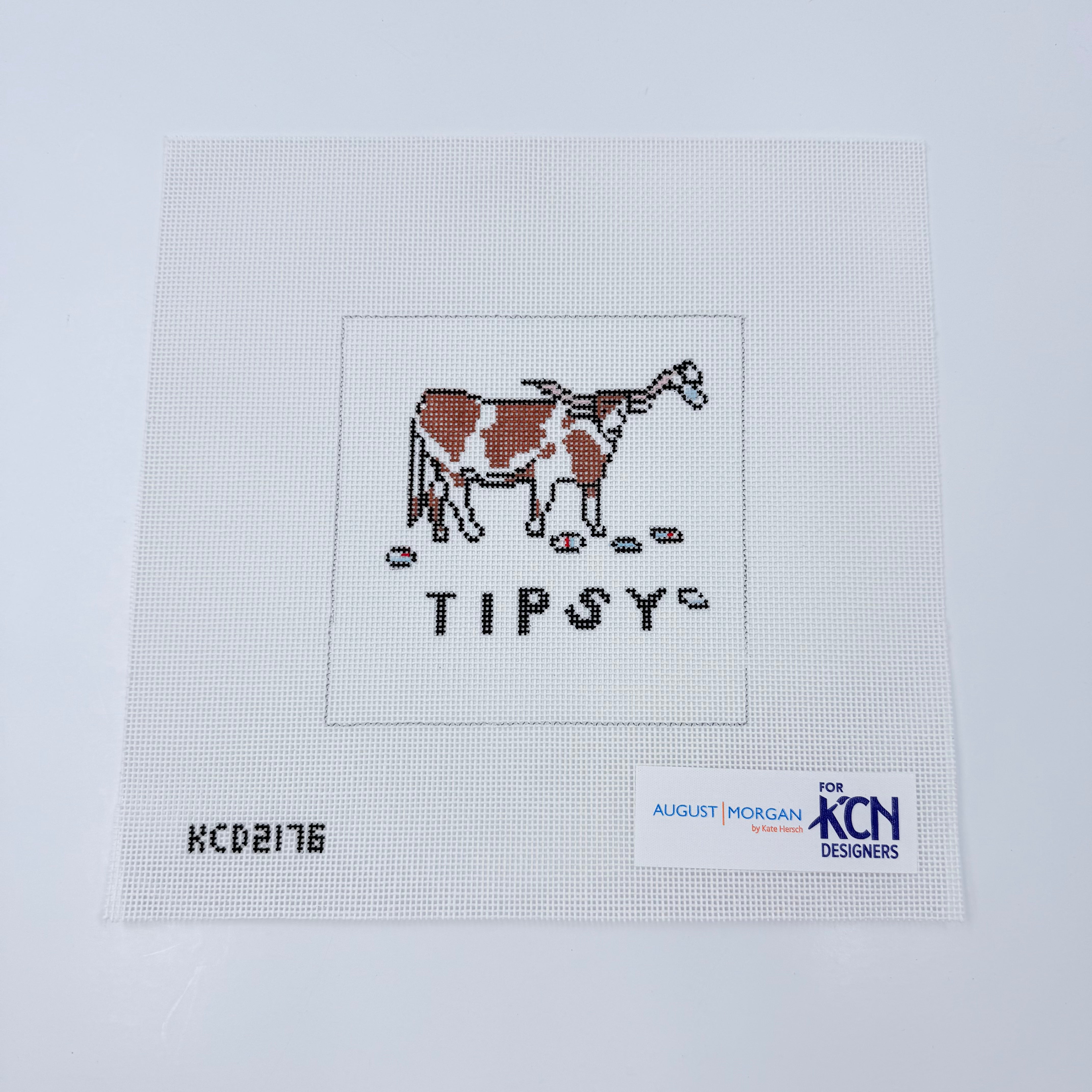 Tipsy Canvas - KC Needlepoint