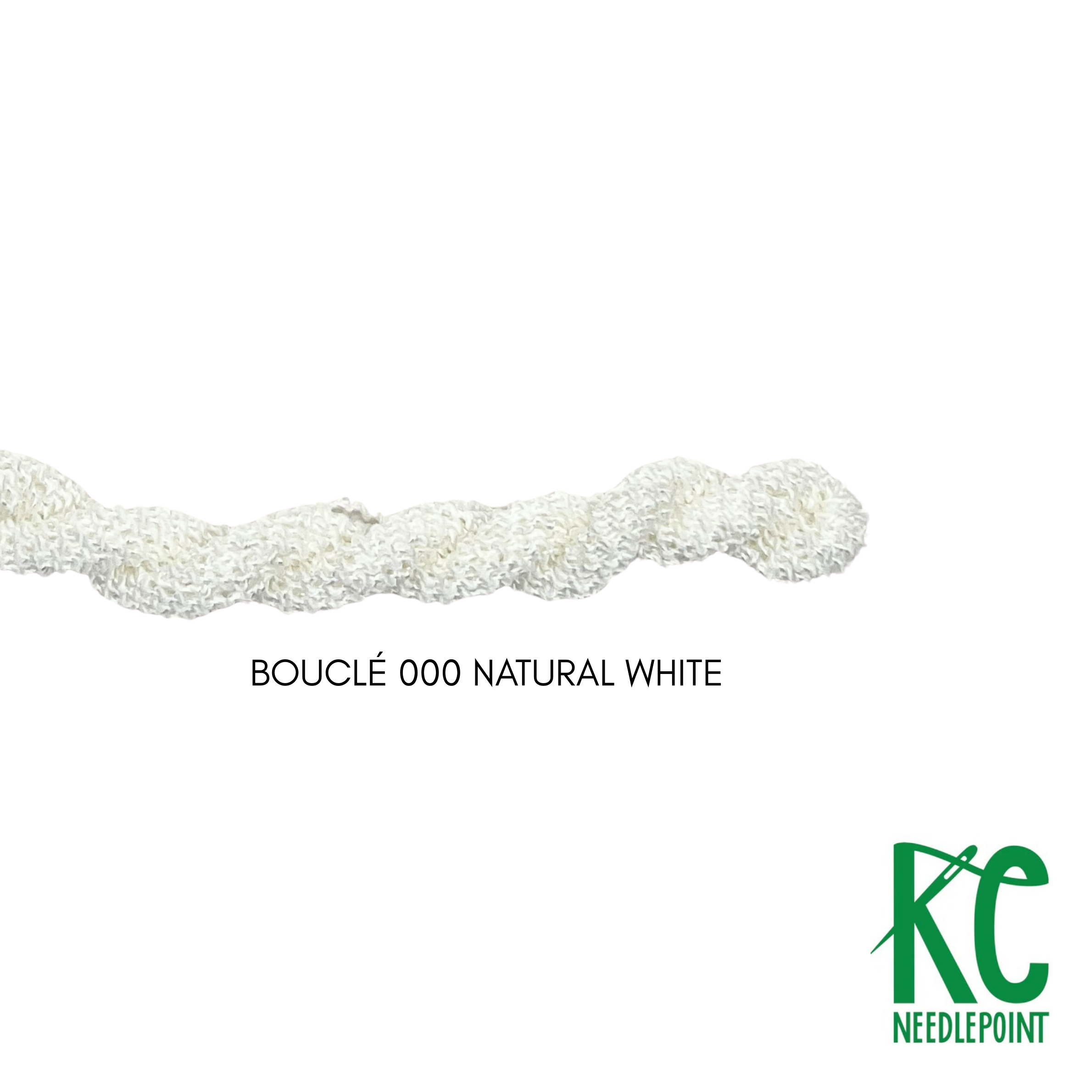 Bouclé 000 Natural White - KC Needlepoint