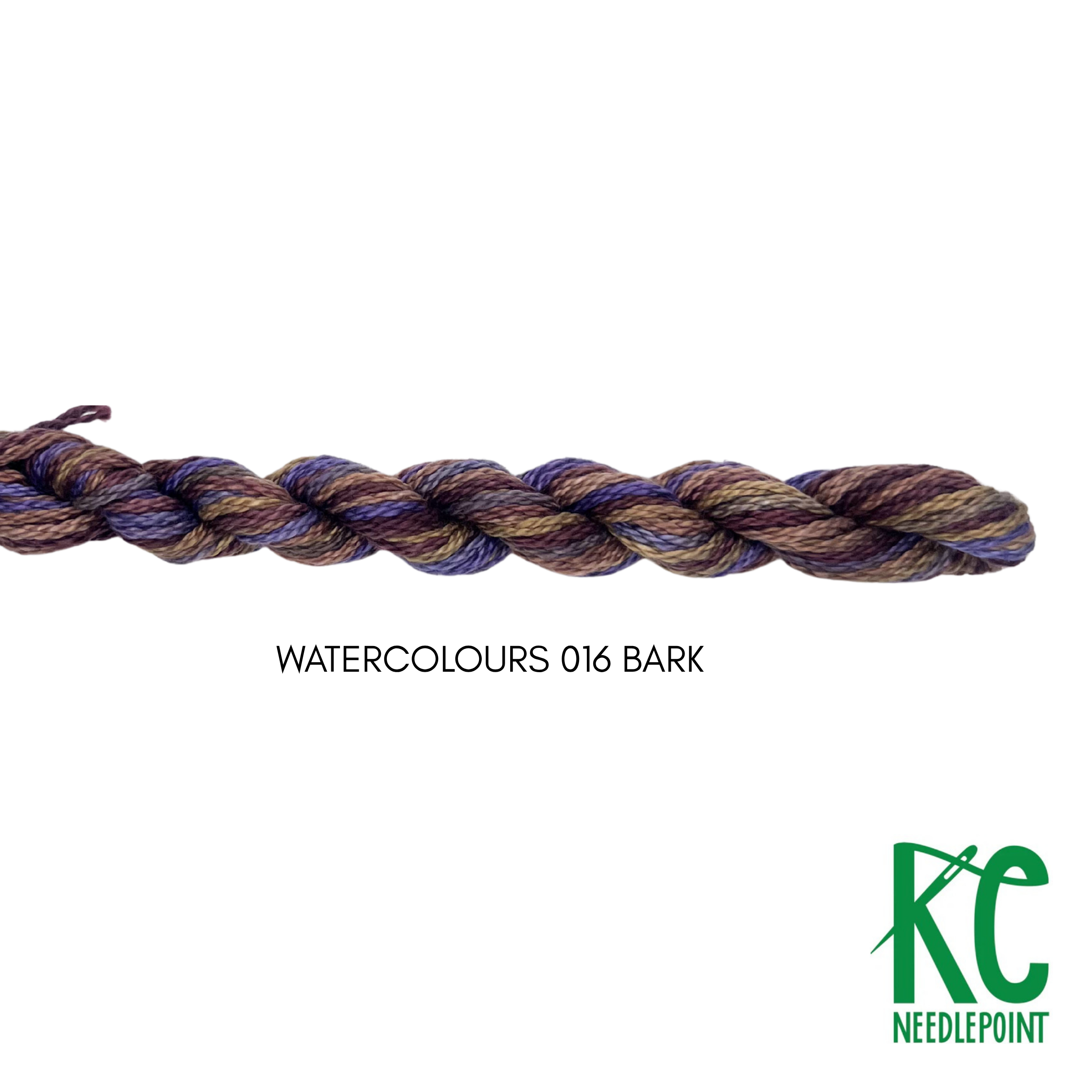 Watercolours 016 Bark - KC Needlepoint