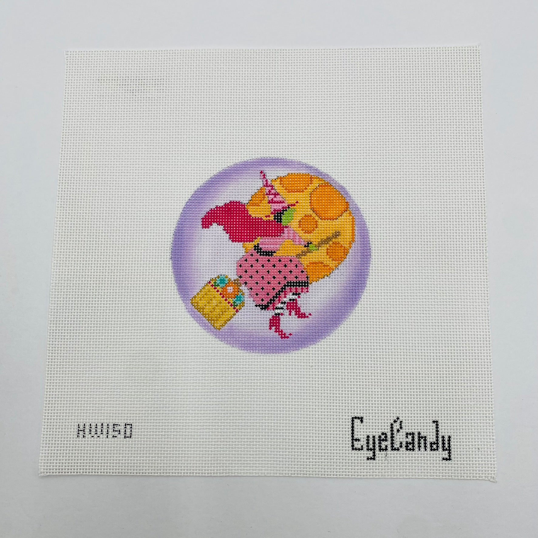 Pretty Spooky Witch Canvas - KC Needlepoint