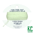 Vineyard Silk Card G2234 Celery - KC Needlepoint