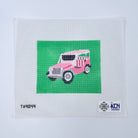 Leland Gal Jeep Canvas - KC Needlepoint