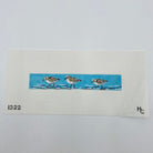 Sandpiper Key Fob/Bookmark Canvas - KC Needlepoint