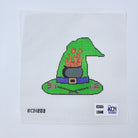 Cauldron Witch's Hat Canvas - KC Needlepoint