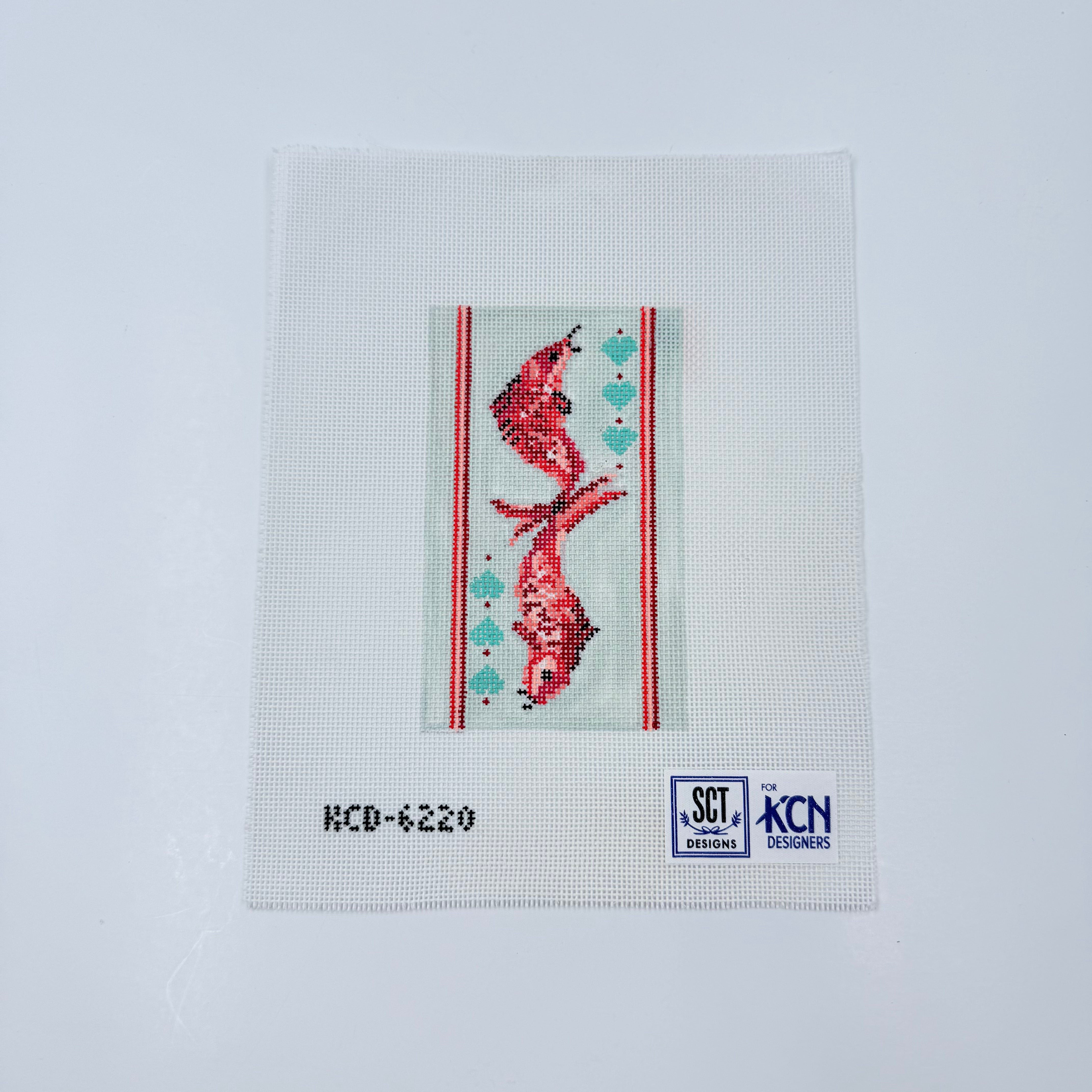 Koi Eyeglass Case Insert Canvas - KC Needlepoint