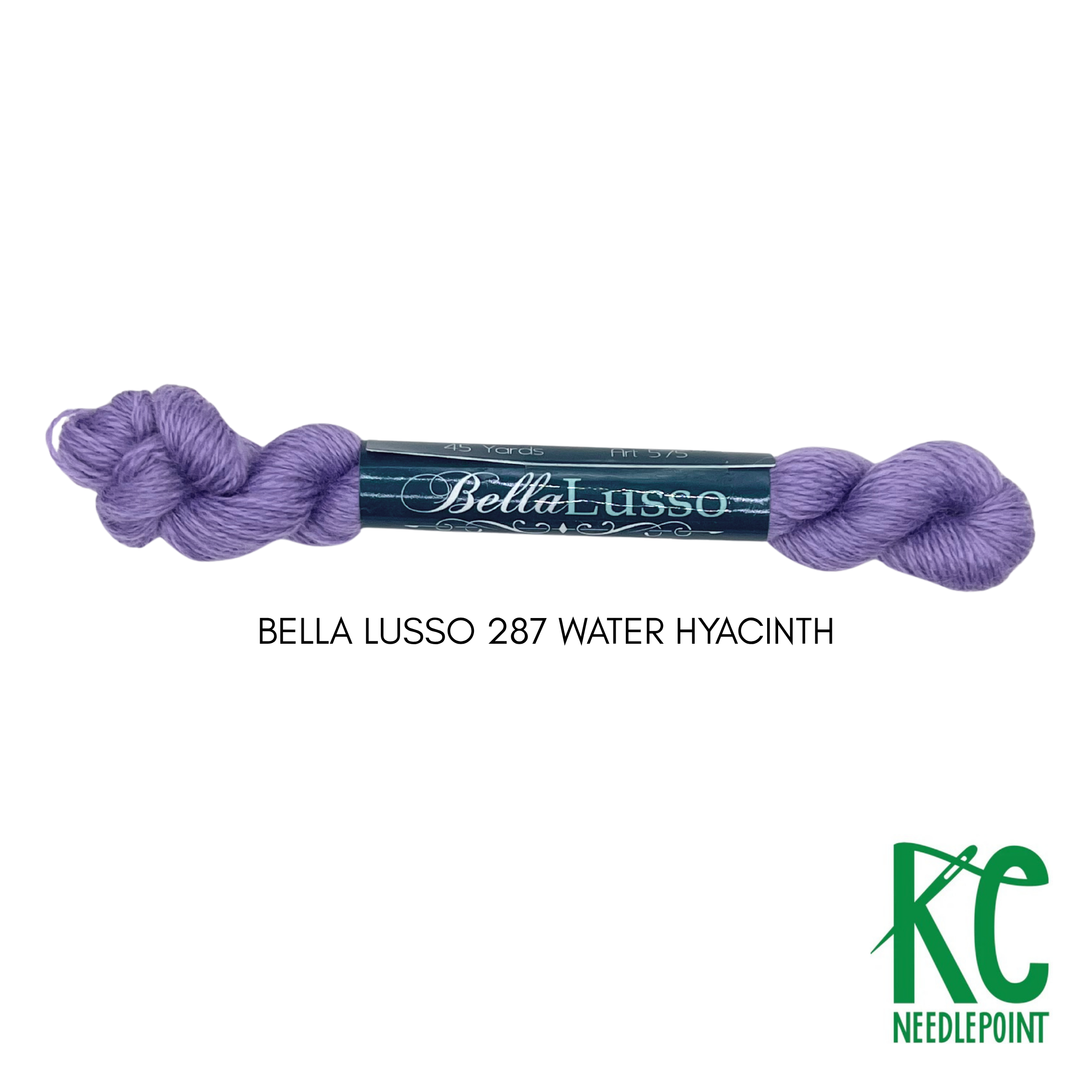Bella Lusso Merino Wool 287 Water Hyacinth - KC Needlepoint