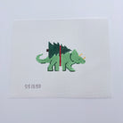 Triceratops Dinosaur Canvas - KC Needlepoint