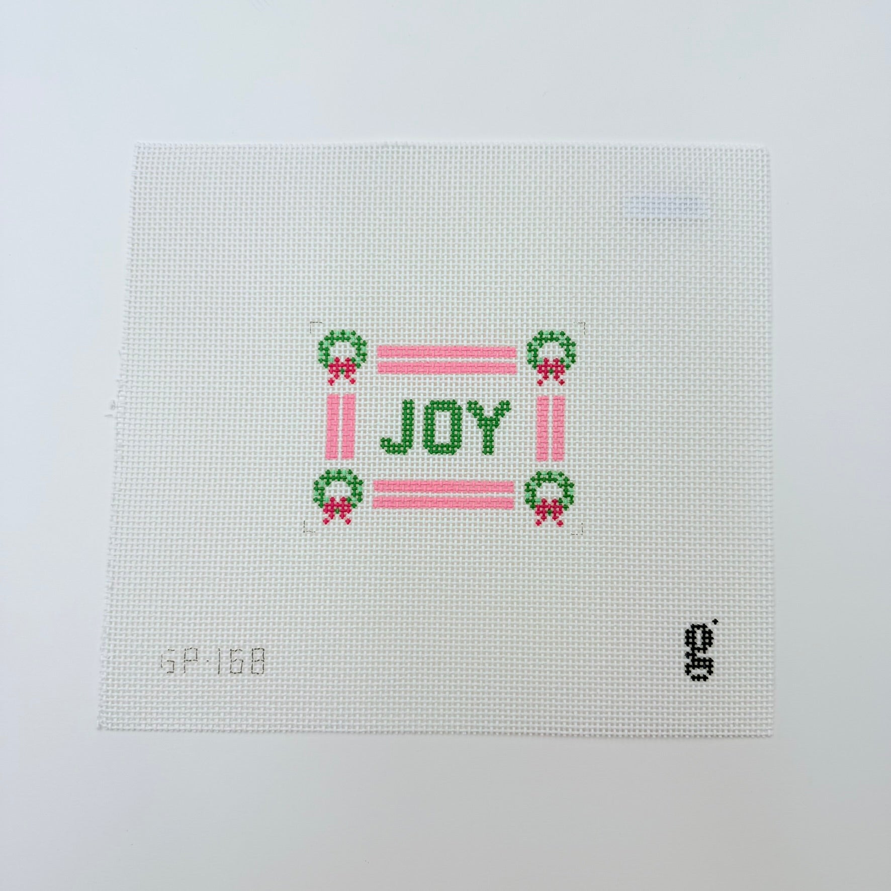 Joy Mini Sign Canvas - KC Needlepoint